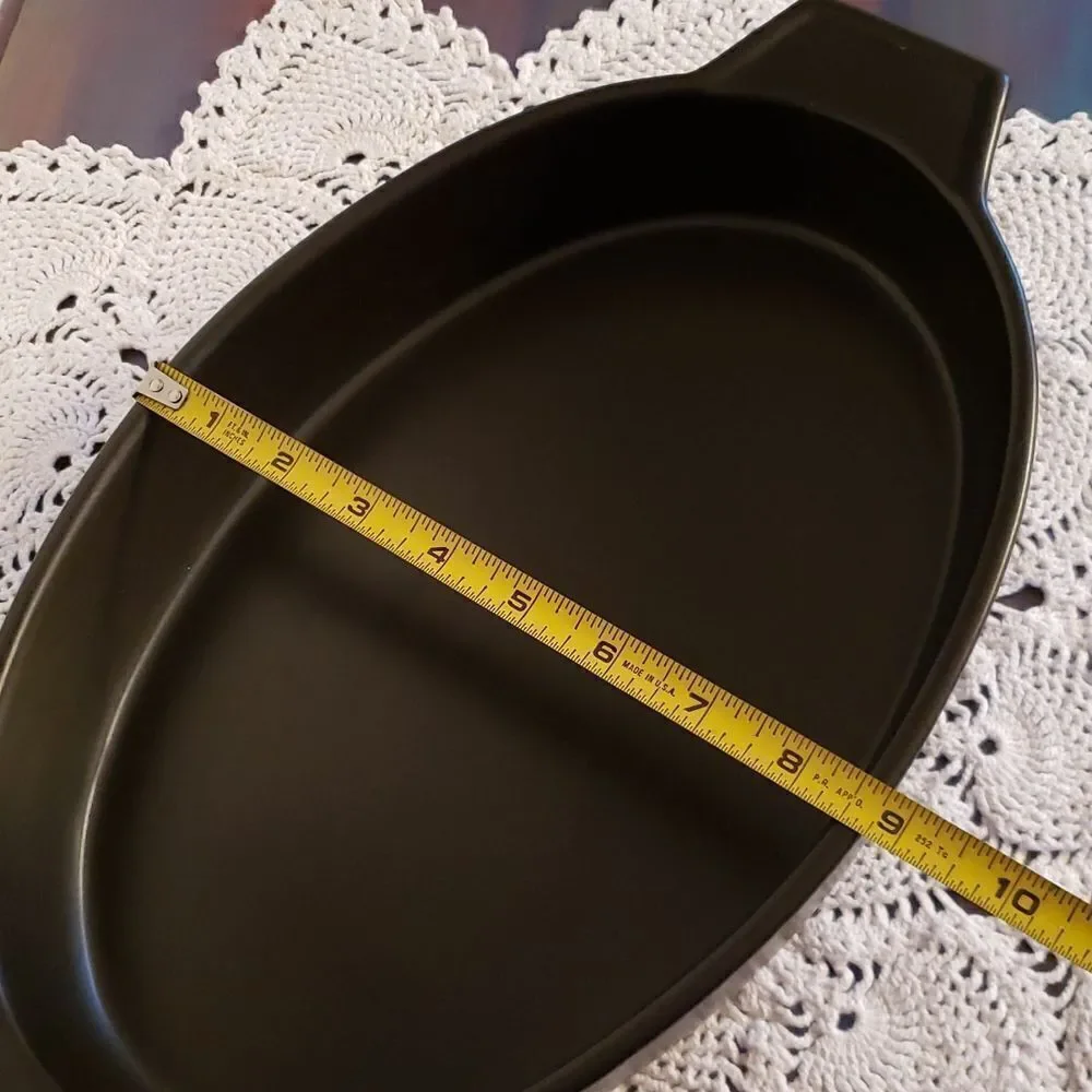 New in Box Parini Glazed Ceramic Casserole Pan